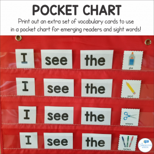 Pocket Chart Example